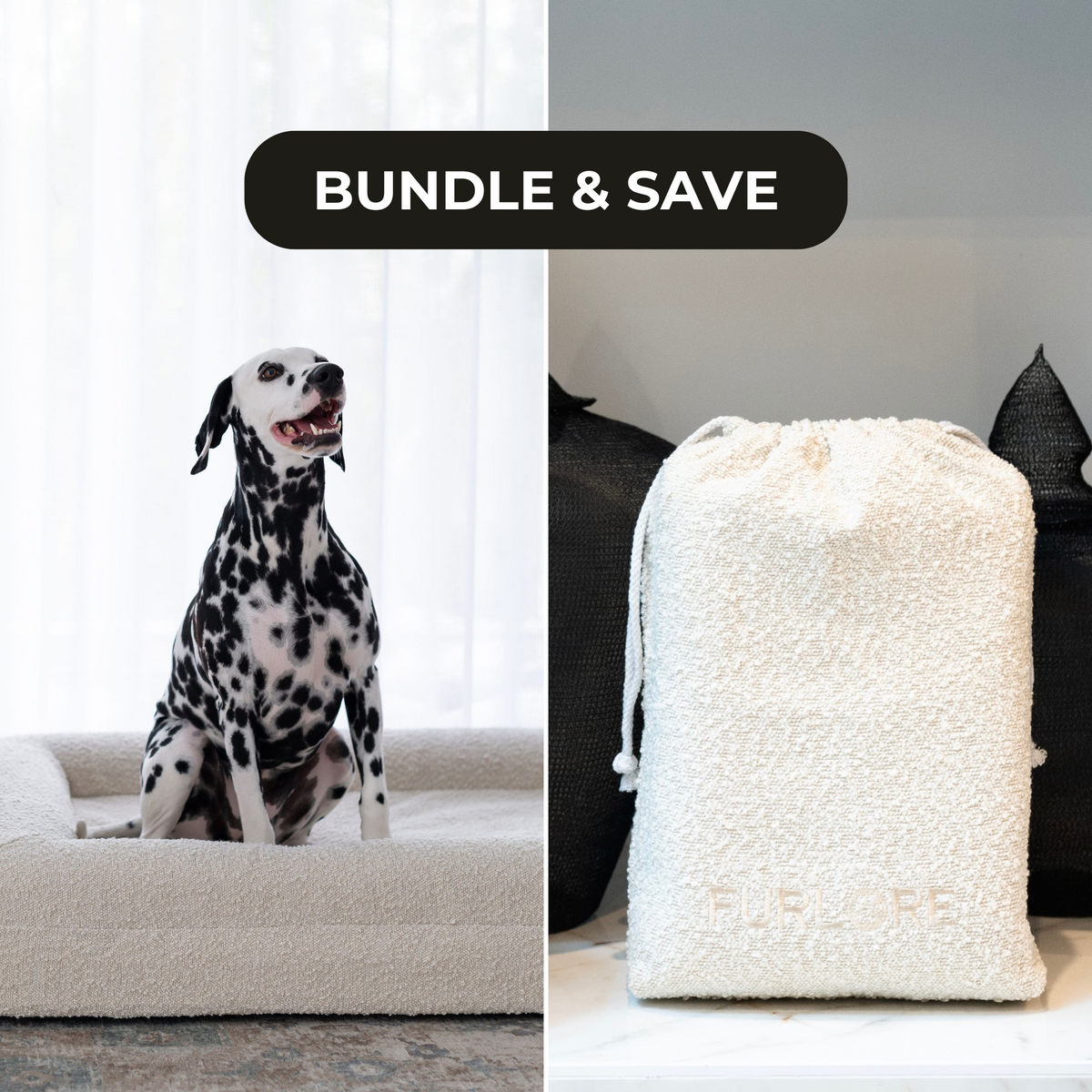Premium Orthopaedic Memory Foam Bed + Spare Cover Bundle