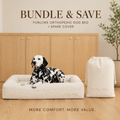 Premium Orthopaedic Memory Foam Dog Bed + Spare Cover Bundle