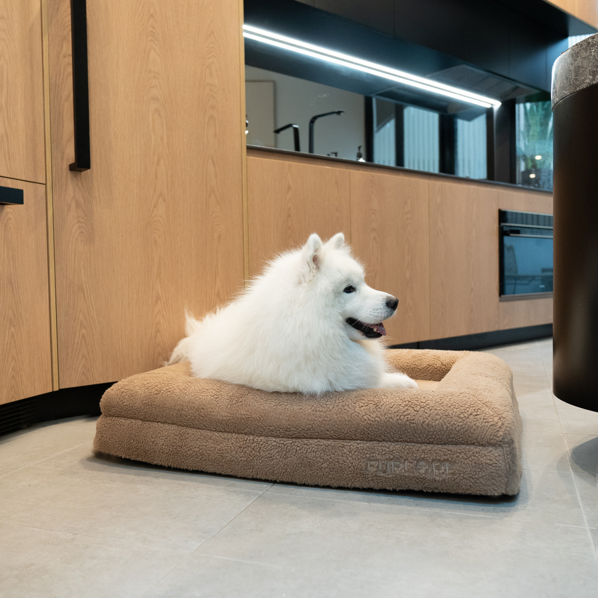 Premium Orthopaedic Memory Foam Bed in Deluxe Teddy