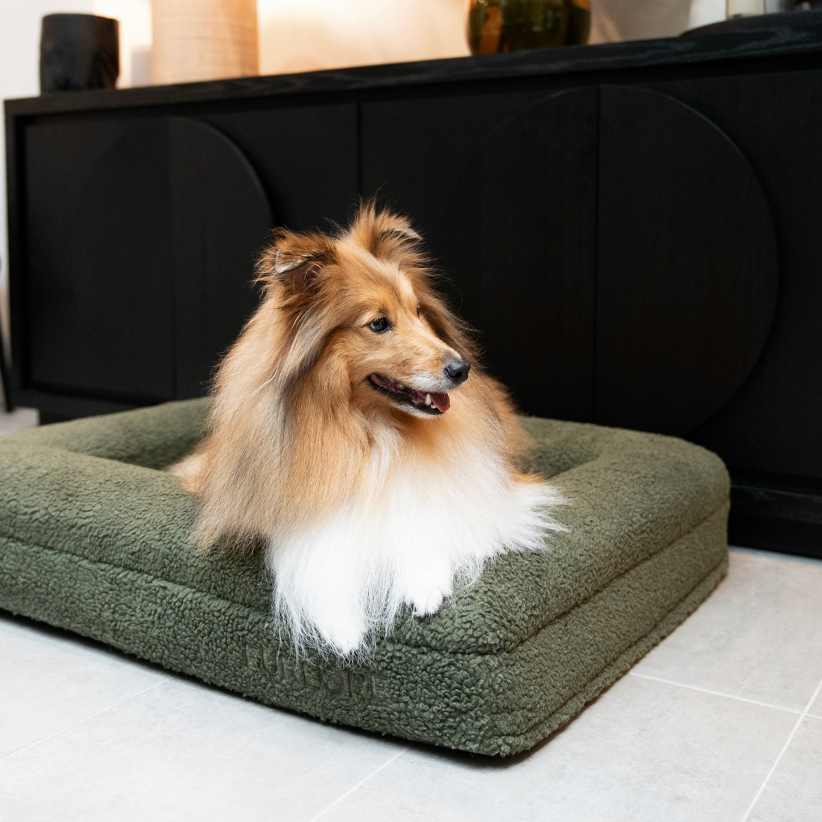 Premium Orthopaedic Memory Foam Bed in Deluxe Teddy